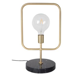 Zlatá stolní lampa DUTCHBONE CUBO