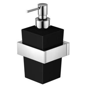 STEINBERG - Dávkovač tekutého mýdla, černé sklo (460 8002)