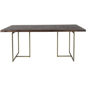 Hnědý jídelní stůl DUTCHBONE CLASS 180x90 cm