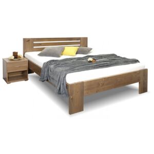 Zvýšená postel dvoulůžko z masivu ROSA, masiv smrk , 180x200 cm