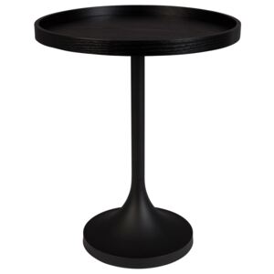 Černý odkládací stolek ZUIVER JASON 46 cm