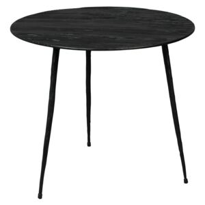 Černý odkládací stolek DUTCHBONE PEPPER 40 cm