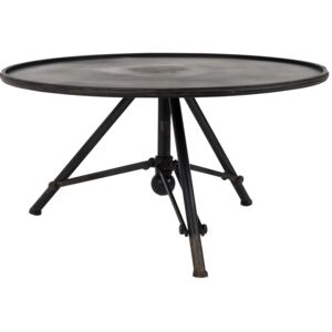 Černý konferenční stolek DUTCHBONE BROK 78 cm