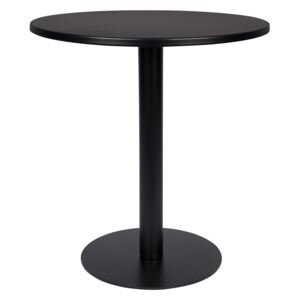 Černý bistro stůl ZUIVER METSU 76 cm