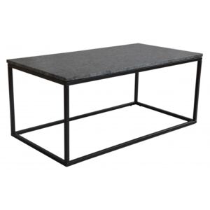 Černý žulový konferenční stolek RGE Accent s černou podnoží 110 cm