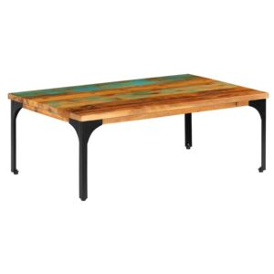 Konferenční stolek 100 x 60 x 35 cm masivní recyklované dřevo