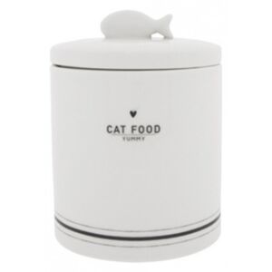 Dóza na kočičí pamlsky CAT FOOD Bastion Collections LI-CAT-JAR-001-BL