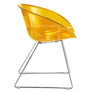 Pedrali Oranžová plastová židle GLISS 921