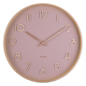 Nástěnné hodiny Pure M 40 cm Karlsson (Barva-růžová)