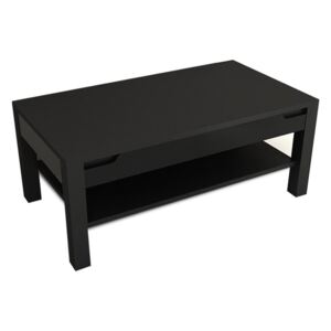 Konferenční stolek 110x45cm v černém lesku TK2166