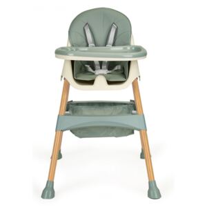 Jídelní židlička 2v1 POPPY EcoToys azurová