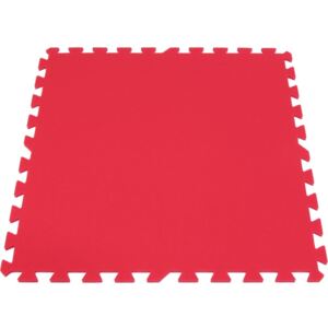 Pěnový koberec XL, jednotlivý díl silný - Červená