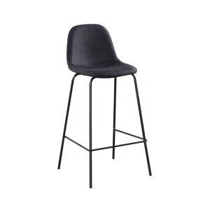 Barová židle MARIOLA NEW tmavě šedá - TempoKondela