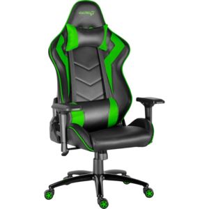 Herní židle RACING PRO ZK-027 černo-zelená