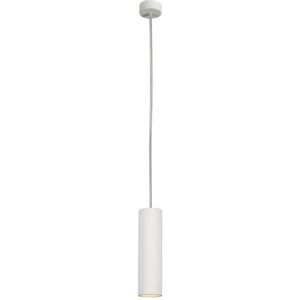 BIG WHITE PLASTRA, závěsné svítidlo, LED GU10 51 mm, kulaté, bílá sádra 148042