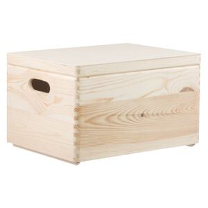 Foglio Dřevěný box s víkem 40X30X23 CM