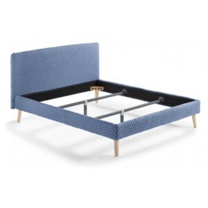 BELLA 160x200 modrá postel