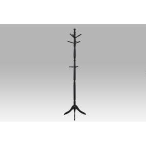 Věšák dřevěný 180 cm černý 20123-9