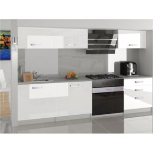 Moderní kuchyňská sestava Infinity Laurentino v bílé barvě