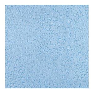 Samolepící tapeta transparentní modré kapky šíře 67,5 cm - dekor 603