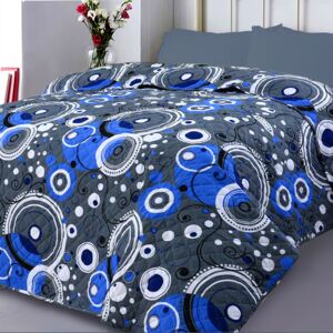 XPOSE® Přehoz na postel ŠÁRKA - modrý 220x240 cm