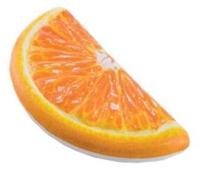 Nafukovací plavací lehátko - Pomeranč - 178 x 85 cm
