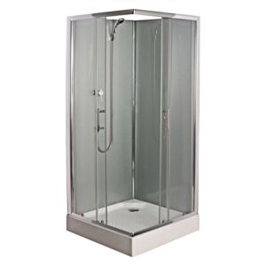 Savana Veduta Liza Silver 90x90 sprchový box