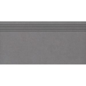 Schodovka Rako Trend tmavě šedá 30x60 cm mat TRENDSC36655