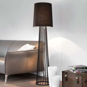 Villeroy & Boch Milan černá textilní stojací lampa