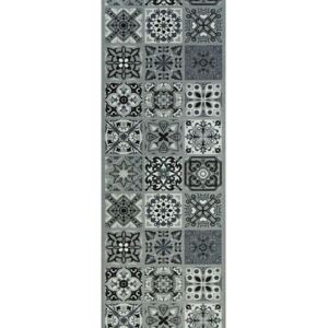 Běhoun Patchwork šedý Rozměr: 67 cm