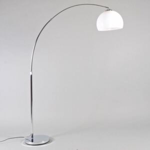 Stojací oblouková lampa Maghera Bianco Arco (Kohlmann)