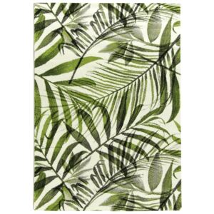 Moderní kusový koberec Diamond 22373/640 Listy palmy zelený Rozměr: 120x170 cm
