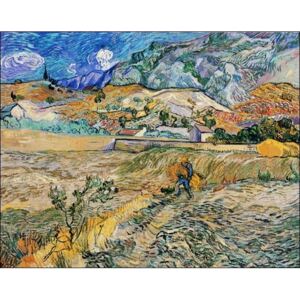 Obraz, Reprodukce - Van Gogh - Paesaggio a San Remy, Vincent van Gogh, (70 x 50 cm)