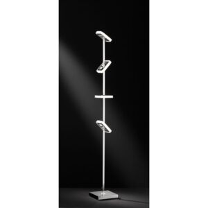 Stojací lampa DAVIS 4 x 5W, matný nikl/chrom - WOFI