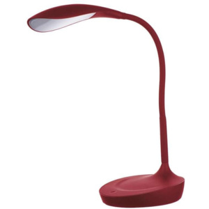 Emos LED stolní lampa USB DEL-1321 červená