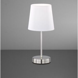 Stolní lampa CESENA 1x E14 max. 42 W matný nikl - WOFI ACTION