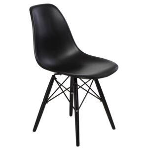 Židle P016V pp černá/černá