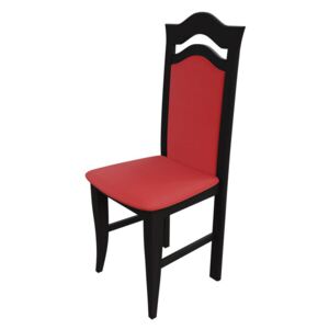 Židle JK45, Barva dřeva: wenge, Potah: ekokůže Soft 010