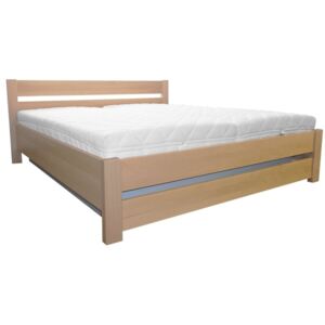 Drewmax LK190 120x200 cm - Dřevěná postel masiv buk dvojlůžko