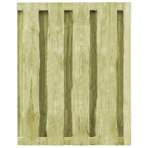 Zahradní branka zelené impregnované dřevo FSC 100 x 125 cm