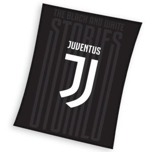 Fotbalová deka Juventus FC Black