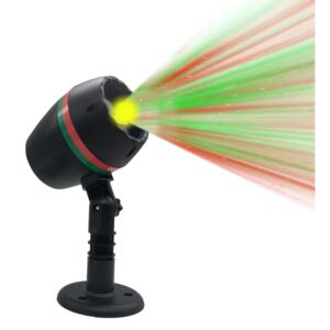 Bezdoteku LED vánoční laser červená zelená projektor RG, iPRO, 5W, červená zelená