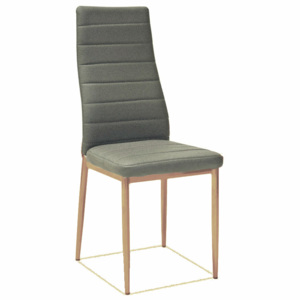 Jídelní čalouněná židle v šedé barvě typ II KN170