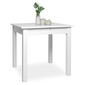 Jídelní stůl rozkládací Kronborg, 120 cm, bílá (Jídelní stůl rozkládací Kronborg, 120 cm, bílá, 8-9 týdnů)