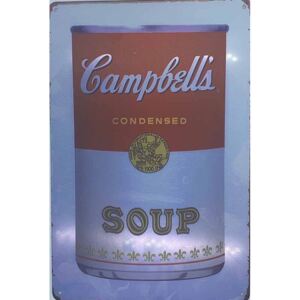 Cedule Campbells Soup 30cm x 20cm Plechová cedule