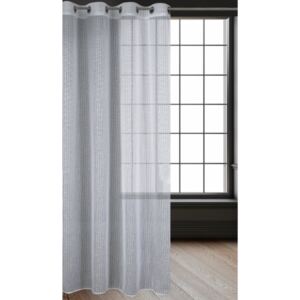 Hotová záclona TAMARA 140x250 cm - na průchodkách, bílá