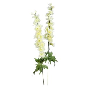 Umělá květina Gasper stračka polní bílá 89cm