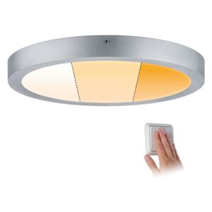 PAULMANN Carpo LED Panel 400mm kruhové 21W matný chrom s funkcí stmívání 3000-2300K 798.02 79802