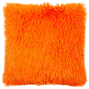 JAHU Povlak na polštářek Chlupáč Peluto Uni oranžová, 40 x 40 cm