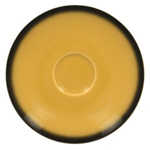 Lea podšálek kulatý 17 cm Barva: žlutá